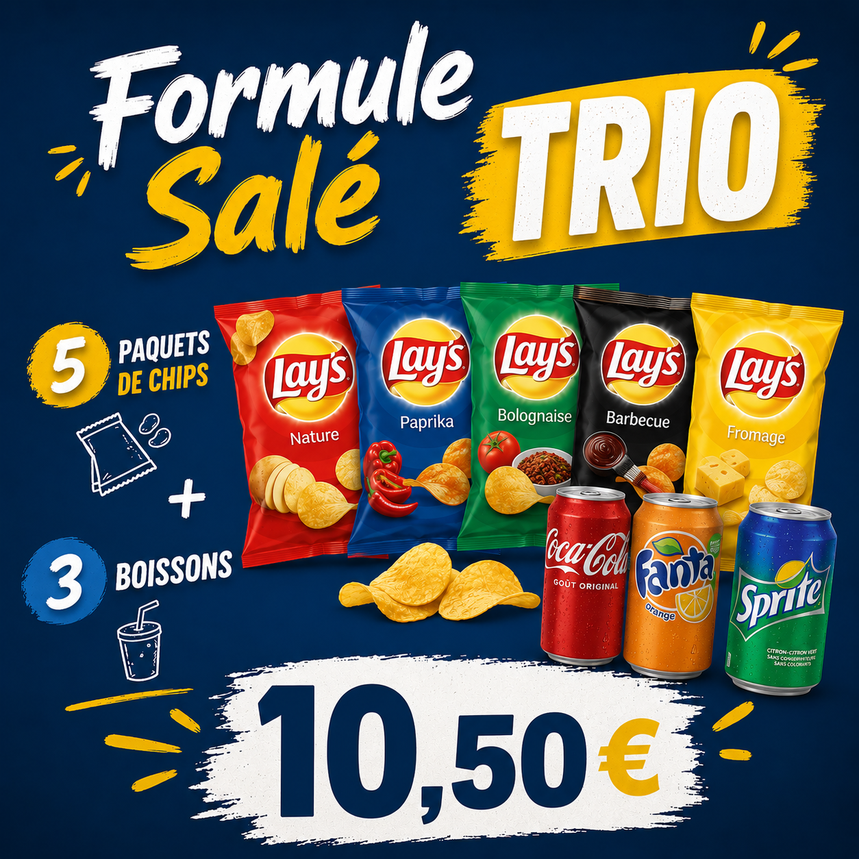 Formule Salé Trio