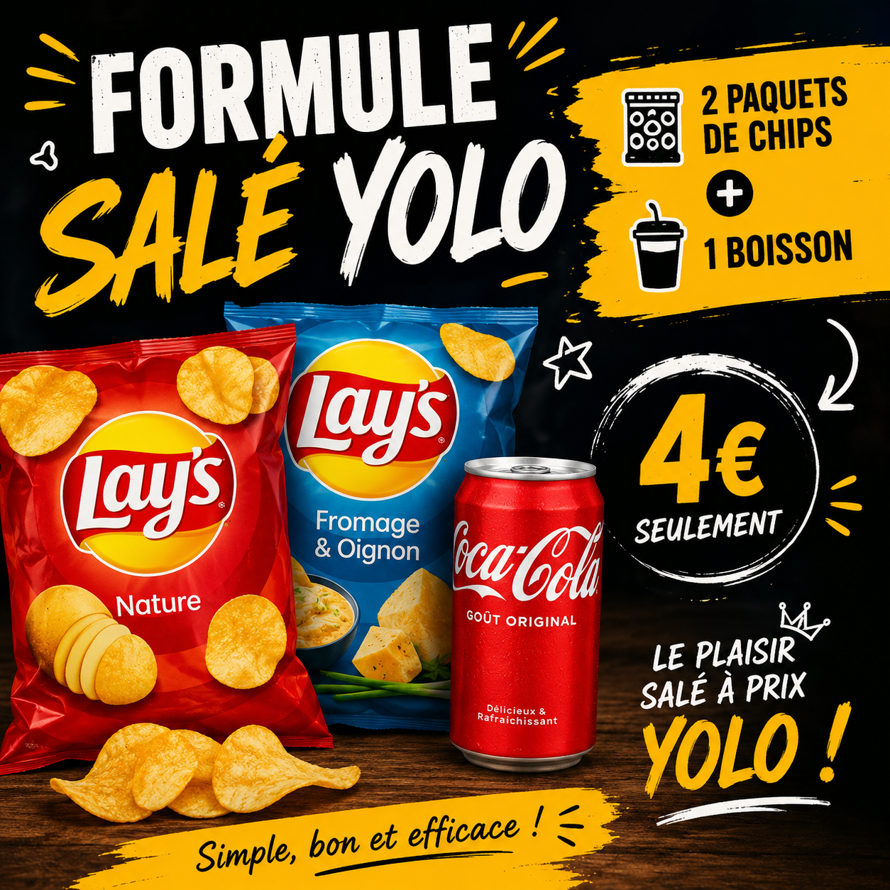 Formule Salé Yolo